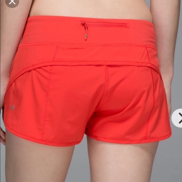 lululemon athletica Pants - Lululemon Red Speed Short